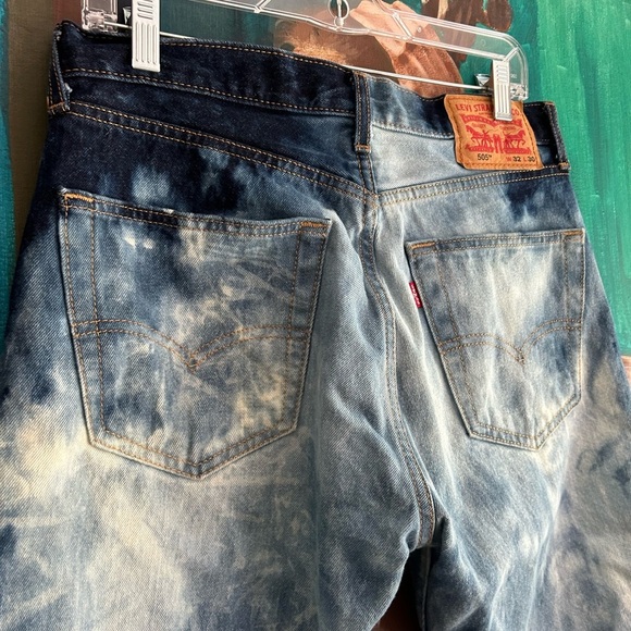 Levi’s 505 REGULAR FIT MEN'S JEANS 32x30 - Picture 7 of 15